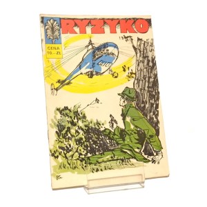RYZYKO 3 KAPITAN ŻBIK [wydanie pierwsze 1968] Zbigniew Sobala Romuald Teyszerski Krzysztof Pol Władysław Krupka