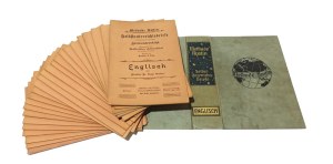 ENGLISH COURSE by Hugo GRUBER (Methode Rustin Selbstunterrichtsbriefe) [1925].