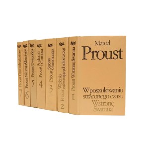 W POSZUKIWANIU STRACONEGO CZASU Marcel Proust 1-7 [1974]