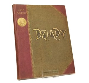 DZIADY parts I, II and IV by Adam Mickiewicz, with illustrations by Cz. B. Jankowski [1910].