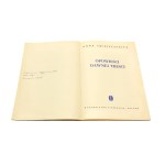 OPOWIEŚCI DAWNEJ TREŚCI Anna Świrszczyńska, il. Ewa Frysztak-Witowska [wydanie pierwsze 1962]