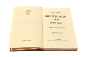 GEOGRAPHIA HISTORYCZNA ZIEM DAWNEJ POLSKI Zygmunt Gloger [reprint of the 1903 edition].