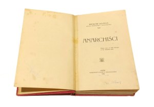 ANARCHISTS Wieslaw Sclavus [Wieslaw Gąsiorowski] [first edition 1906].