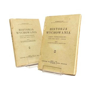HISTORJA WYCHOWANIA zarys podręcznikowy 1-2 Stanisław Kot [1934]