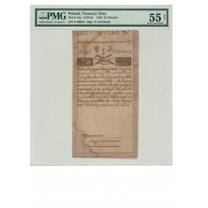 Insurekcja Kościuszkowska, 25 złotych 1794, seria D