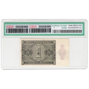 1 zloty 1938, série IG