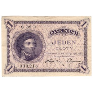 1 gold 1919 - S.32 D