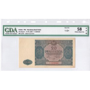 20 zloty 1946, serie C