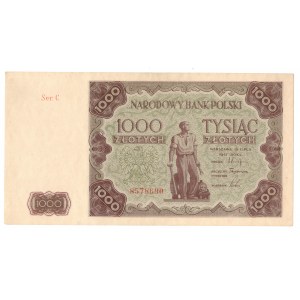 1000 zloty 1947, series C