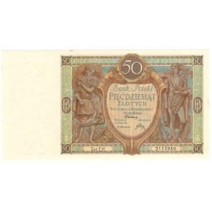 50 złotych 1929, seria EH