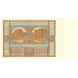 50 złotych 1929, seria EH