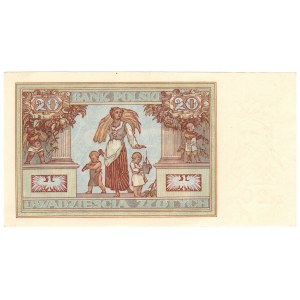 20 złotych 1931, seria DK