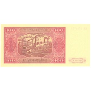 100 zlotých 1948, série KR