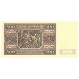 500 zloty 1948, serie CC