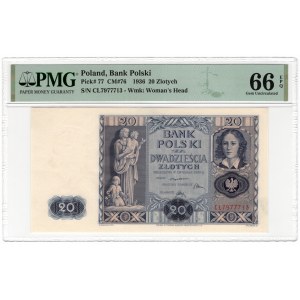 20 złotych 1936, seria CŁ