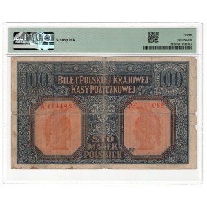 100 Polish marks 1916, series A, General