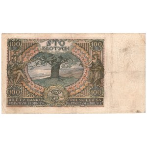 100 złotych 1934, seria BD, RADAR