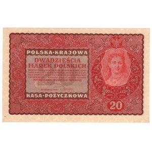 20 marek polskich 1919, II Serja CM
