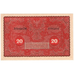 20 marek polskich 1919, II Serja CM
