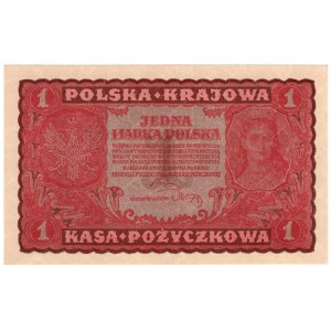1 Polish mark 1919, 1st Series AG