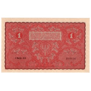 1 Polish mark 1919, 1st Series AG