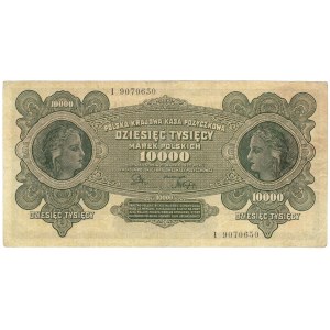 10000 marek polskich 1922, seria I