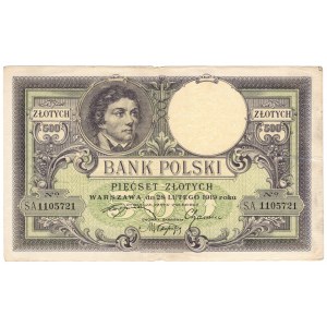 500 zloty 1919, S.A. series.