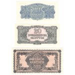 A set of commemorative issue, reflected from original plates for the XXXV anniversary of the People's Republic of Poland, in 1979