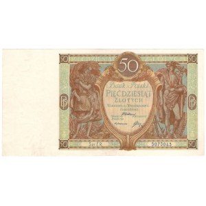 50 złotych 1929, seria ER