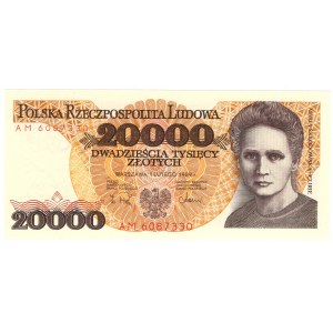 20000 złotych 1989, seria AM