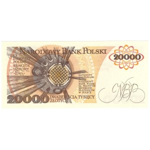 20000 złotych 1989, seria AM