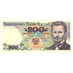 200 oro 1982, serie CL