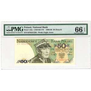 50 zloty 1988, serie KF