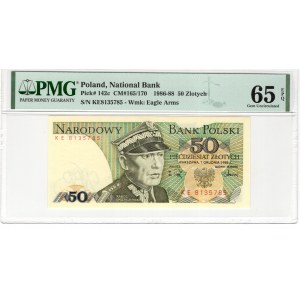 50 Zloty 1988, Serie KE