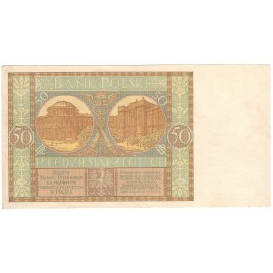 50 złotych 1929, seria B.L.