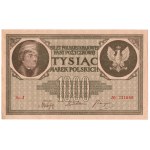 1000 Polish marks 1919, J series