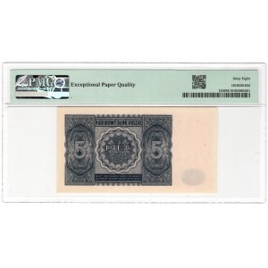 5 Zloty 1946 - PMG 68 EPQ TOP POP !!!