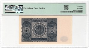 5 złotych 1946 - PMG 68 EPQ TOP POP !!!