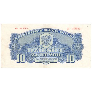 10 złotych 1944, seria BN Obowiązkowe