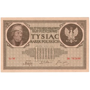 1000 mrek polskich 1919, seria M