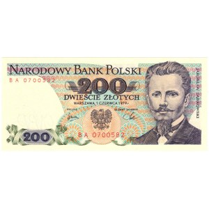200 Gold 1979, Serie BA