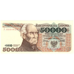 50000 złotych 1989, seria T