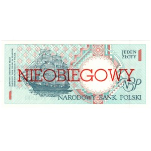 1 gold 1990, series C - NON-OBJECTIVE