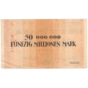 Wrocław (Breslau), 50 mln marek 1923