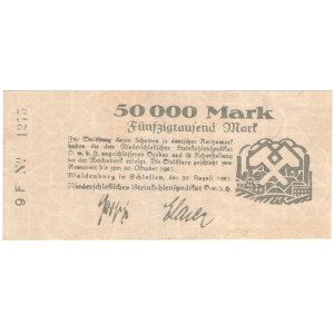 Wałbrzych (Waldenburg), 50 000 marek 1923