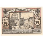 Danzig, 200 fenig 1922, propaganda banknote