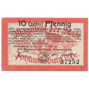 Pisz (Johannisburg), 10 fenigów 1917