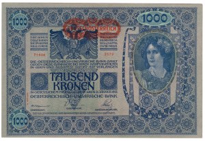 Rakousko, 1000 korun 1902