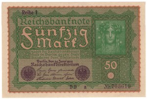 Germany, 50 marks 1919