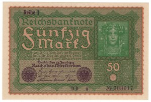 Germany, 50 marks 1919